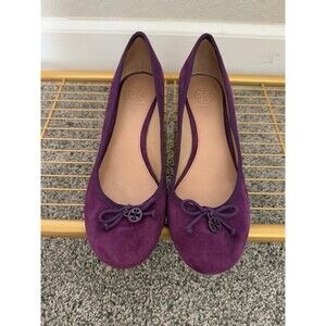 Tory Burch Suede Chelsea Wedges size 8.5